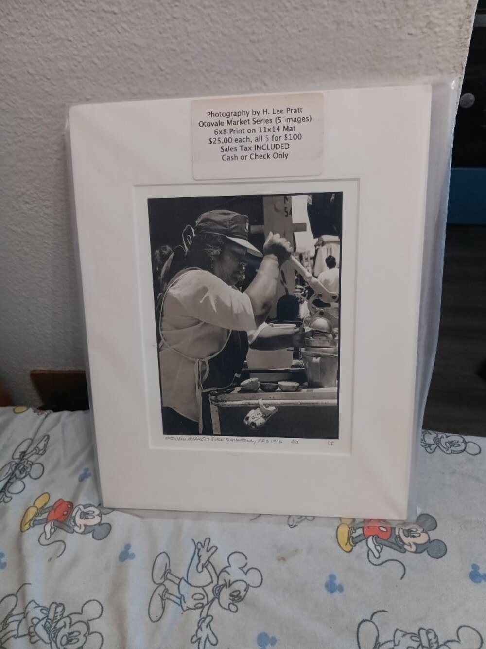 Otovalo Market Series, Otovalo Market Juice Squeezer, Feb 1998 Print (One Print)